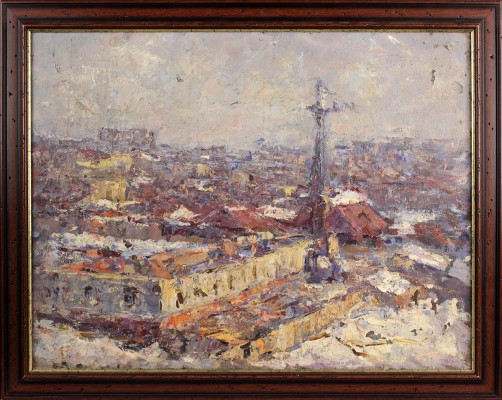 Родичев Борис Васильевич. Москва строится. Новые Черемушки 